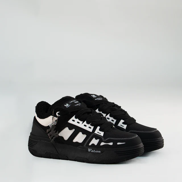 WATSON CHUNKY BONES SNEAKERS (BLACK/WHITE)