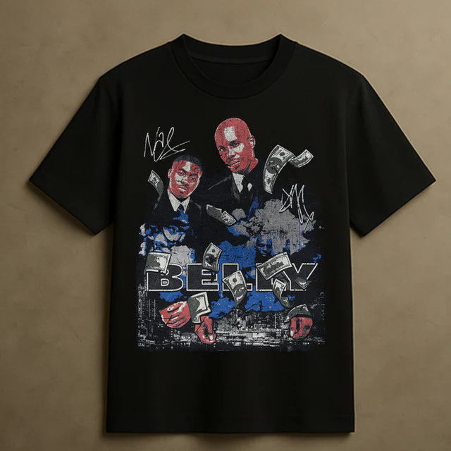 BELLY T-SHIRT (BLACK)