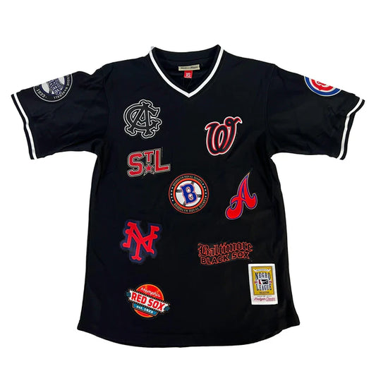 NEGRO LEAGUE PULLOVER COLLAGE BASEBALL JERSEY