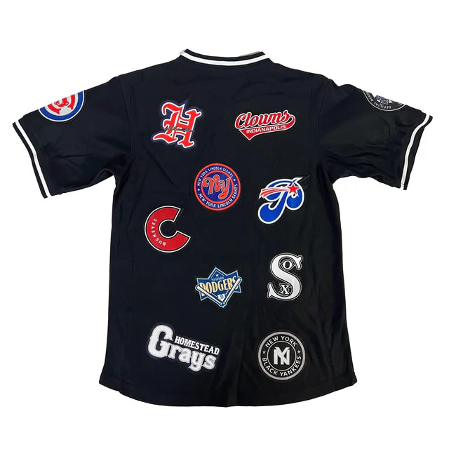 NEGRO LEAGUE PULLOVER COLLAGE BASEBALL JERSEY