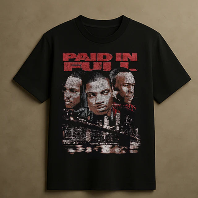 PAID IN FULL T-SHIRT (BLACK)