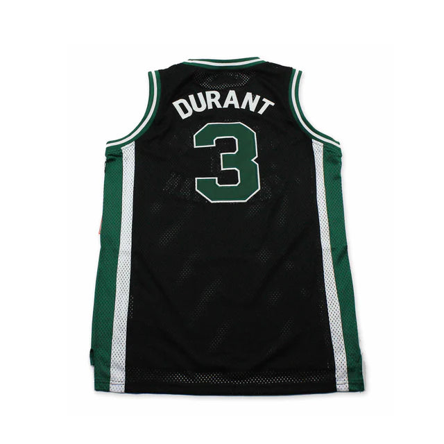 DURANT HIGH SCHOOL BASKETBALL JERSEY GREEN/BLACK