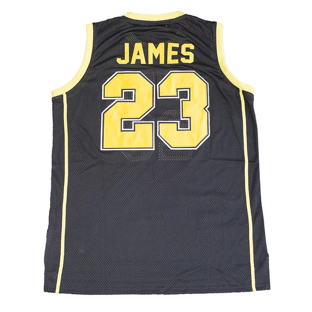 JAMES HS BASKETBALL JERSEY (BLACK)