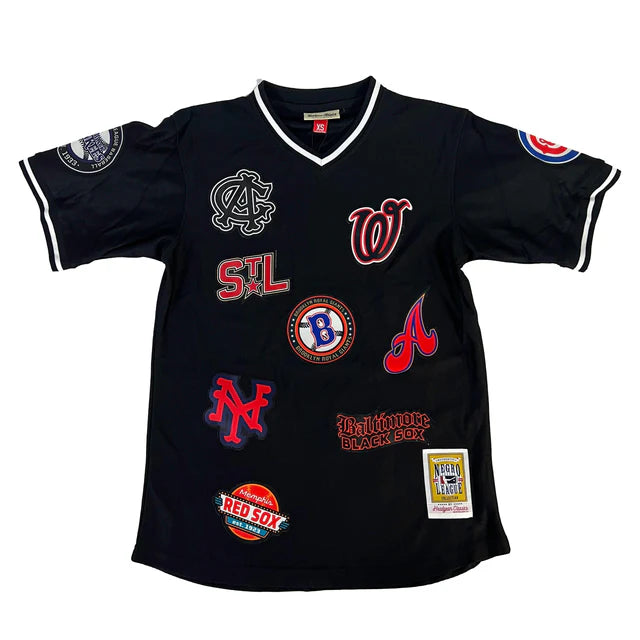 NEGRO LEAGUE PULLOVER COLLAGE BASEBALL JERSEY